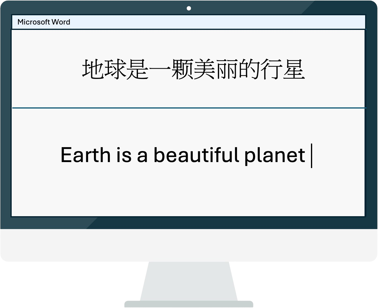 paste the content generated from cotranslator int the background